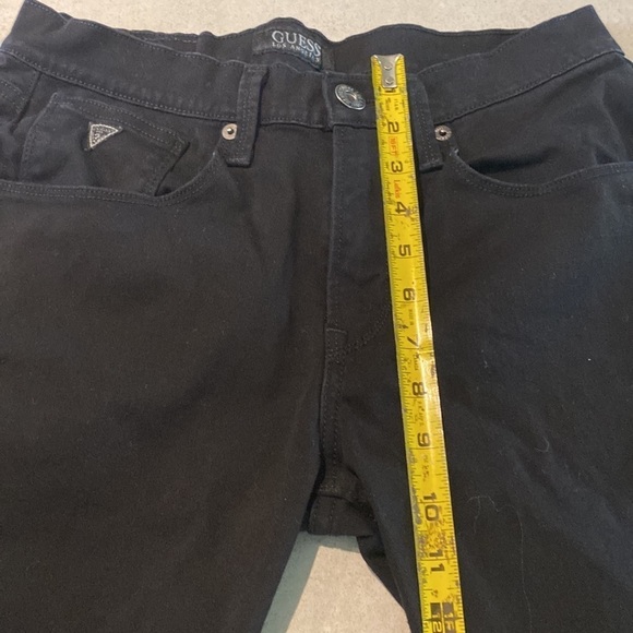 GUESS Vermont Slim Black Denim Pants Trousers Men's Size 31/32**30" - Picture 13 of 14